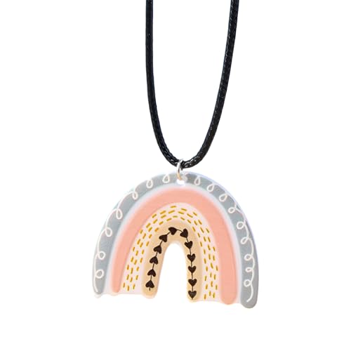 Argent sterling 925 et cuir noble pour ce collier pendentif nuage haut de gamme