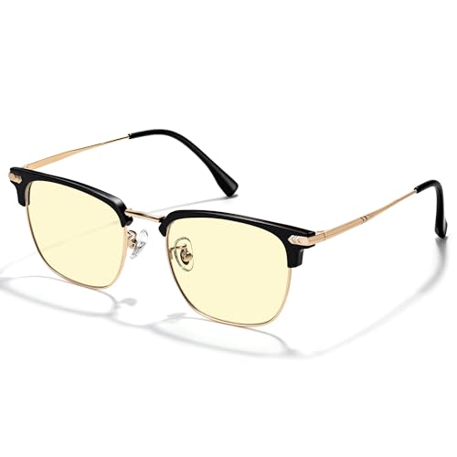 Image of ZanyLen Blue Light Blocking Glasses Men Computer Gaming Glasses For Mens