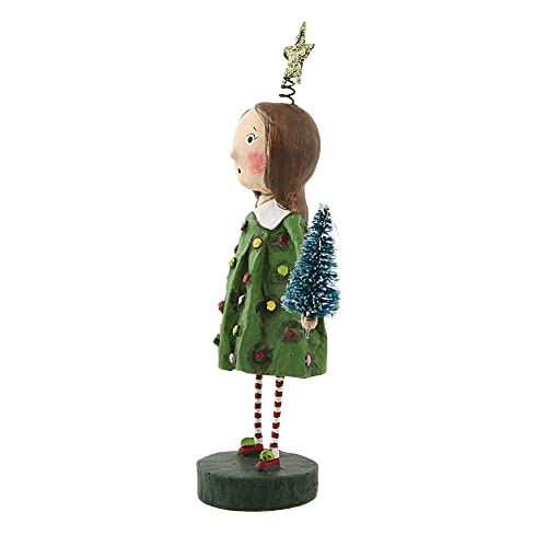 Lori Mitchell 13335 Chrissy Christmas, Polyresin, Christ Star Tree Girl thumb #2