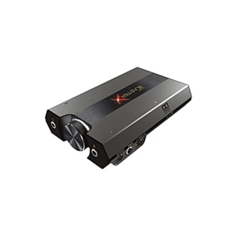 Sound Blaster Sound BlasterX G6 External Sound Box - 32 bit DAC Data Width - 7.1 Sound Channels - Ex