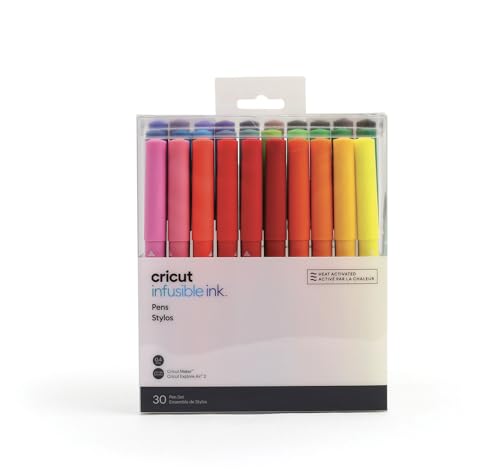 Cricut Infusible Ink Pen Set (0.4), (30 ct), Multi, One Size