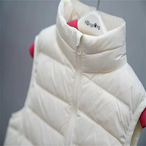 Boys And Girls Down Vest Sleeveless Jacket, Boys And Girls Fluffy Down Vest4