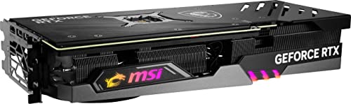 Image of MSI Gaming Geforce RTX 4070 Ti 12Gb Gdrr6X 192-Bit Hdmi /Dp Nvlink Tri-Frozr 3 Ada Lovelace Architecture Graphics Card (RTX 4070 Ti Gaming X Trio 12G),pci e x16,gddr6x