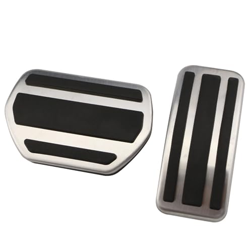 Couvre-pédales de voiture automatique finition inox pour Citroen C3 C4 et DS 3 4 6