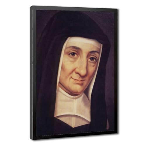 Toile Saint Louise de Marillac WCYB - Tableau mural aux finitions soignées et cadre robuste 61x91