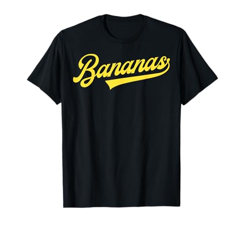 Banana Retro Humor Bananas Classic Men Women Kids T-Shirt