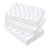 300 PCS Index Cards 4x6 Ruled...