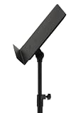 GEWA stojak na orkiestrę, metalowy, składany, blat pełny, zdejmowany, ABS, przyłącze pryzmatyczne, wysokość 67-120 cm, waga 3,8 kg, kolor czarny