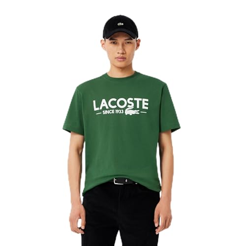 Lacoste Men's Printed Cotton T-Shirt