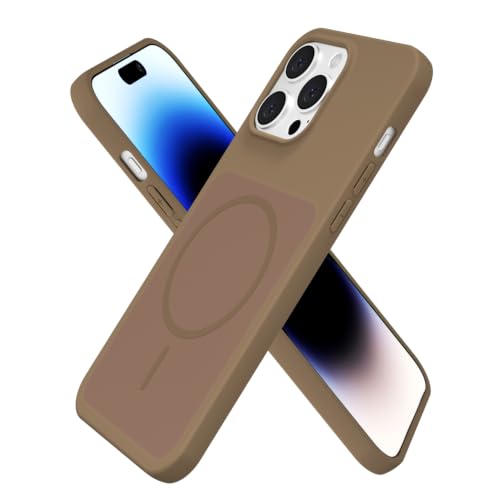 Coque iPhone 14 Pro mince antichoc en gel souple avec aimant intégré