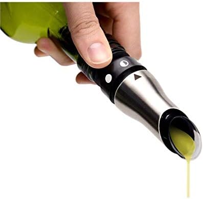 Prepara Vertedor de aceite ajustable de lujo, cromado