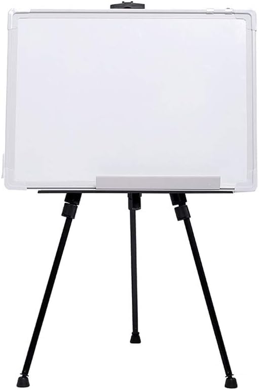 Aufun Trépied Tableau Blanc Magnétique 90x60 Cm – Hauteur Réglable 90-165 Cm – Tableau Mobile Inscriptible Et Magnétique
