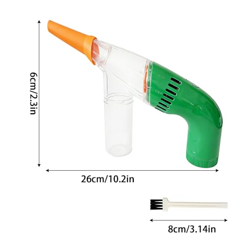 Image of Electric Bead Sucker Bug Vacuum Machine Hand Held Vacuums Tiny Car Vacuum Handheld Bead Suction Machine for Jewelry Making (Green)