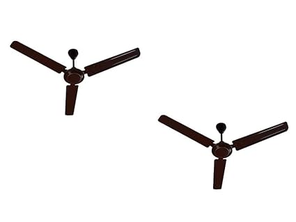 Luker (Nano +) Ceiling Fan (48 Inch ) High Speed Anti Dust , Noiseless Fan With Classic Blade set with BDLC Motor (2-Piece) With Copper Winding for Home , Dinning room , Bedroom made By India 1H