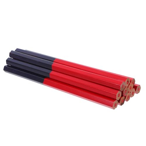 20 lápices carpintero de doble punta multicolor miniatura 1