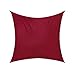 Produktbild jarolift Sonnensegel Quadrat wasserabweisend, 500 x 500 cm, weinrot