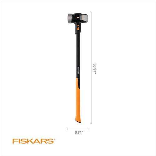Fiskars Pro IsoCore 36" Sledge Hammer, Shock-Absorbing Handle, 8 lb - image 5
