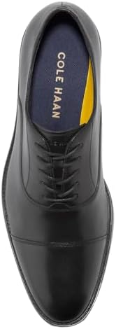 Cole Haan Men's Hawthorne Cap Toe Oxford, Black, 10 | Image 3