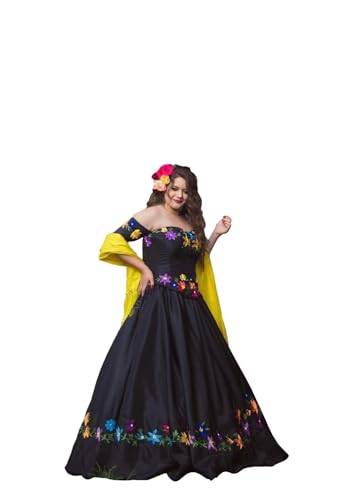 Plus Size Charro Dresses Mexican Embrooidered Sweet 16 Dress Ball Gown Off The Shoulder 2025