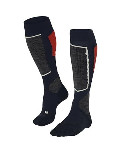 Image of FALKE Men's SK2 Intermediate Ski Socks, Breathable Quick Dry Merino Wool, 1 Pair