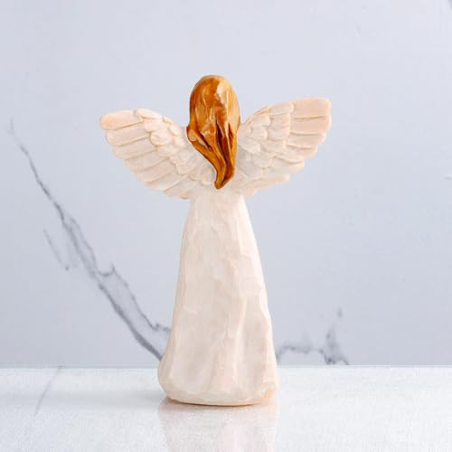 Kohehe Thank You Gifts for Women,Teacher Appreciation Gifts,5.5'' Handmade Angel Figurine Employee Appreciation Gift,Thank You Gift for Coworker Teacher Nurse Boss Employee Lady — view 3