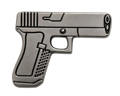 40 Cal Pistol Handgun Collectible Lapel Pin
