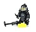 Battle Brick Collectible Bomb Squad EOD Disposal Specialist Custom Minifigure | Genuine Military Minifig | Packaged in The USA | 1.6 Inches Tall | Great Gift for Ages 8+ to Adult AFO