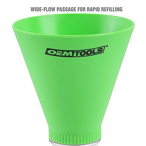 Oemtools 87022 Direct Fit Oil Funnel For Use With Honda, Acura, And Nissan, Funnel For Oil Change, Funnel For Engine Oil, Car Oil Funnel #TOP2