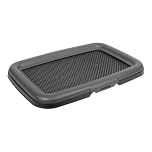 Jolie Max Puppy Dog Litter Training Tray. Pet Pee Pad Holder. Portable. Indoor Dog Toilet Training Pad Tray. (Anthracite)