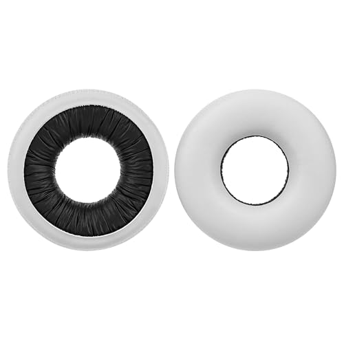 Image of Geekria Replacement Ear Pads for Sony WH-CH520 / WH-CH510 / WH-CH500 Headphones Ear Cushions, Repair Parts (White)