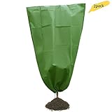 ✔ Fácil de usar: simplemente popa la chaqueta sobre la planta y se asegura con el cordón integrado alrededor de la base.