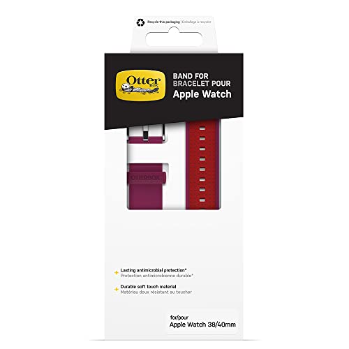 OtterBox All Day Uhrenarmband für Apple Watch 40/41/42mm, Rosa/Rot – Ansicht 5