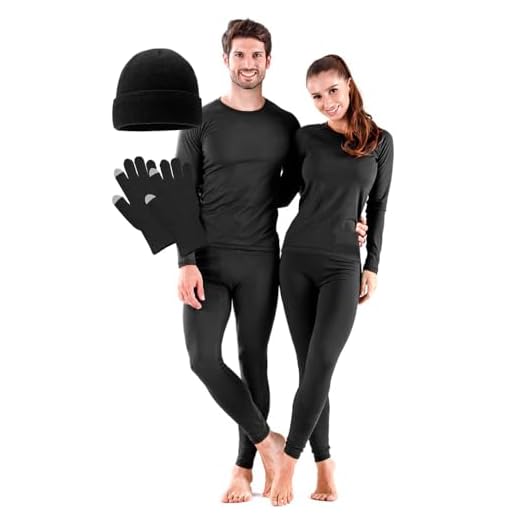 Conjunto Térmico Kit Frio Blusa Calça segunda Pele Inverno + Gorro + Luva Touch screen Masculino Feminino (Preto Feminino, G (Tam. 40-42))