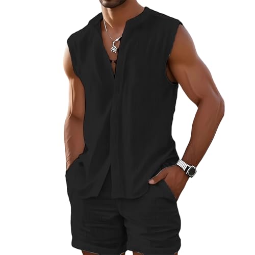 Ensembles 2 pièces t-shirts et shorts homme aux finitions haut de gamme