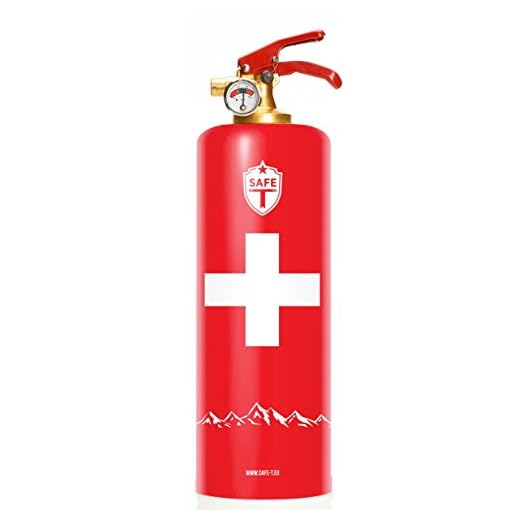 DNC-TAG Safe T Feuerlöscher Feuer Design SWISS SCHWEIZ