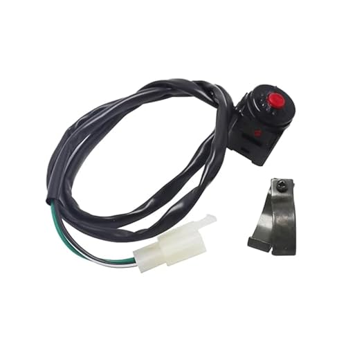 Interruptor de encendido universal rojo para motos y cuatrimotos