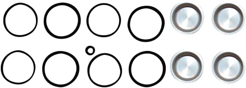 Cycle Craft 19257 4-Piston Caliper and Seal Kit