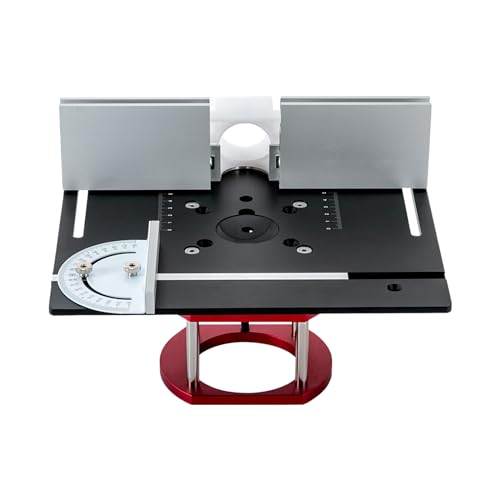 Table de défonceuse avec hauteur de levage 51mm pour ajustement de fraiseuse