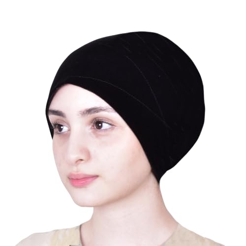 Mu Lan Prime Shaper | Grip Hair Scarf | Anti-Slip Non-Slip | Shawl Hijab Velvet Cotton Volumizer (Upgrade with Mini-Slit)