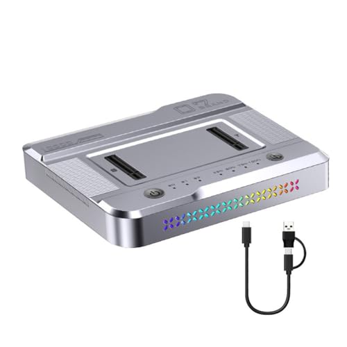 ikafxn fAxCM.2 SSDhbXe[V RGB M.2 NVME NGFF SSDGN[W USB3.2 GEN2 Type C 20Gbpsf[^] ItCN[@\T|[g