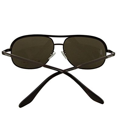 Timberland Mens TB7130 Metal Frame Fashion Sunglasses, Brown/Brown3
