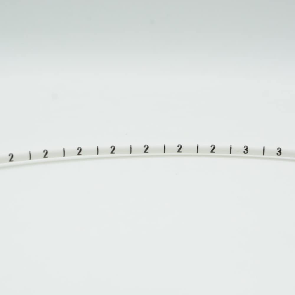 Trwałe koszulki termokurczliwe do oznaczania kabli — 1000 szt. izolacji PVC, współczynnik skurczu 2:1, numerowane 0–9, 1–16 mm(100 each for 18mm 0-9)