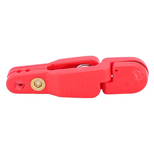 Flbirret Snap Release Clip For Offshore Fishing - Adjustable Heavy Tension, Corrosion Resistant, And Versatile For Planer Boards, Kites, Downriggers, And Outriggers - Padded For Comfortable Use(Red) #TOP7