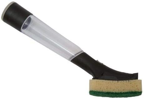 Dishmatic Washing up Brush with Pro Standing Handle | Black OR White Color Sold by Karrma Ltd.