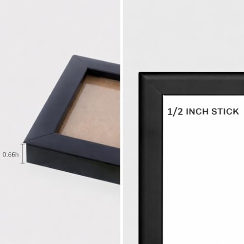 Image of Photo Frame Single photo frames for wall decor personalized Gift for Birthday, Anniversary, Wedding, Couples, Friend Black Wooden Frame (6X8 Inch)