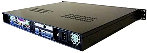 KRI CK146 1U, 15 pulgadas de profundidad, ranuras duales abiertas para Mini-ITX, 5 bahías, solo gabinete, sin fuente de alimentación miniatura 4