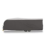 Camco ULTRAGuard RV Cover | Fits Travel Trailers/Class C RVs 22 to 24-feet | Extremely Durable Design that Protects Against the Elements | (45741)