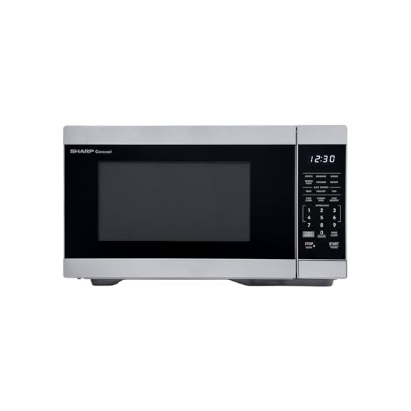 SHARP SMC1169KS Oven Countertop Microwave, 1.1 CuFt, Stainless Steel