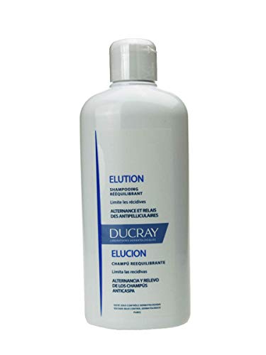 DUCRAY Champu Elucion, 400 ml - Pack de 2 unidades