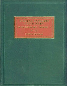 Hardcover South Asia Books Tibetan-Sanskrit Dictionary; Vol. 3 Book
